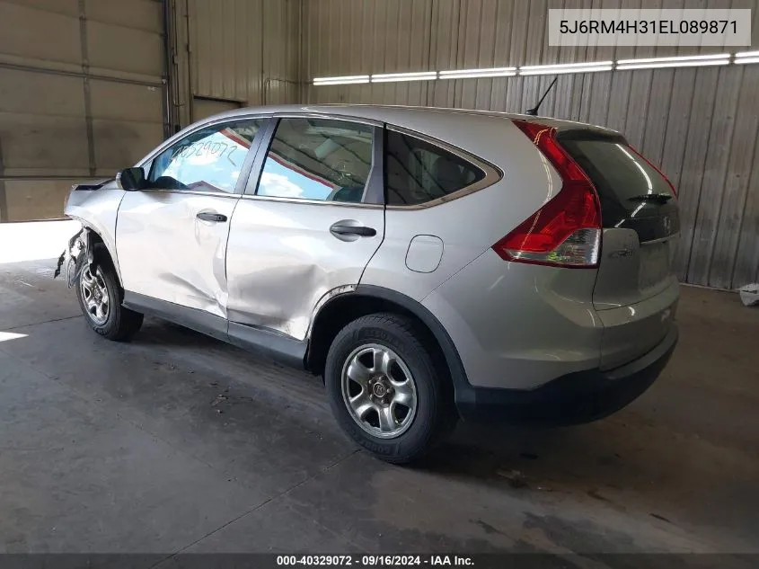 5J6RM4H31EL089871 2014 Honda Cr-V Lx