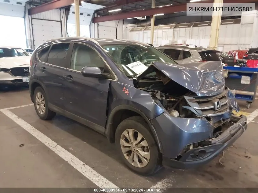 2HKRM4H71EH605885 2014 Honda Cr-V Exl