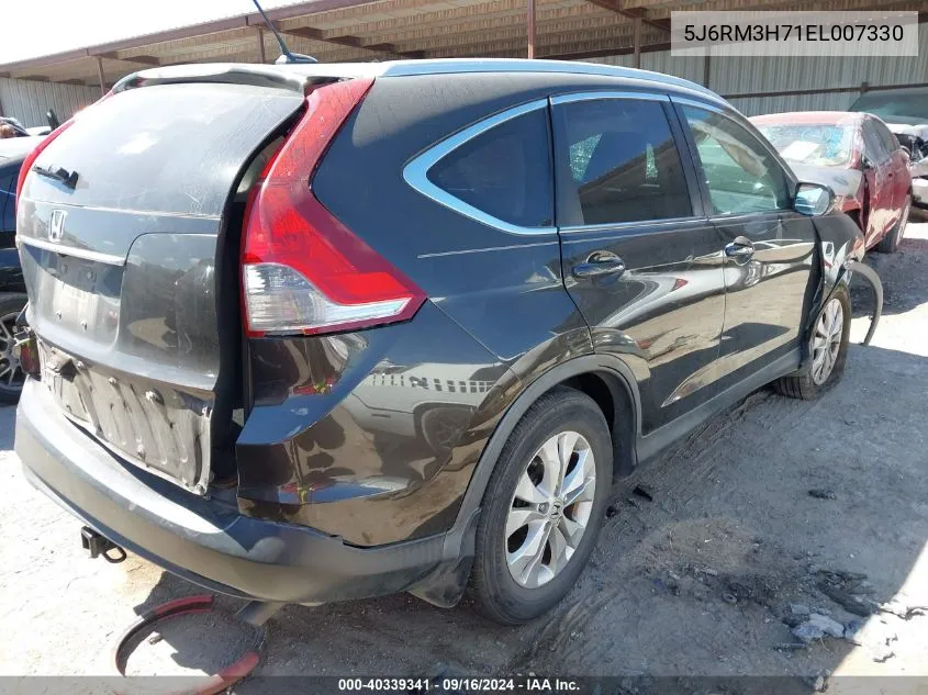 5J6RM3H71EL007330 2014 Honda Cr-V Exl