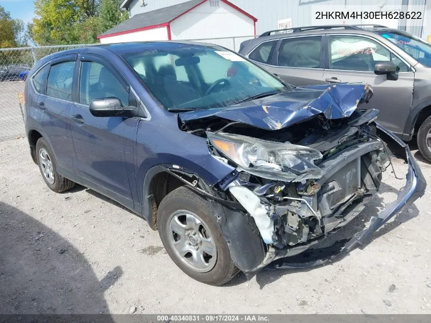 2HKRM4H30EH628622 2014 Honda Cr-V Lx