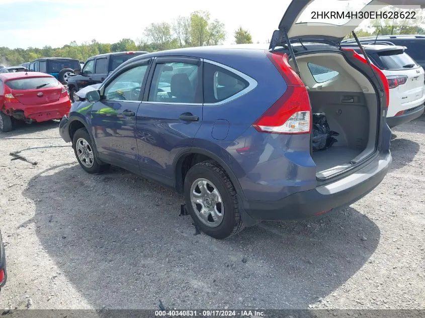 2HKRM4H30EH628622 2014 Honda Cr-V Lx