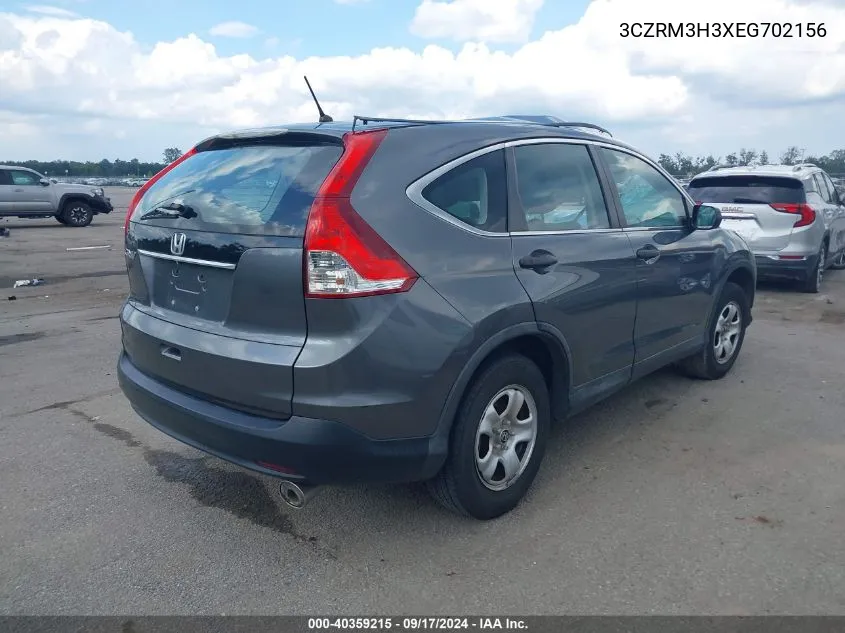 3CZRM3H3XEG702156 2014 Honda Cr-V Lx