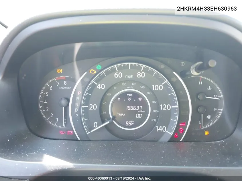 2HKRM4H33EH630963 2014 Honda Cr-V Lx