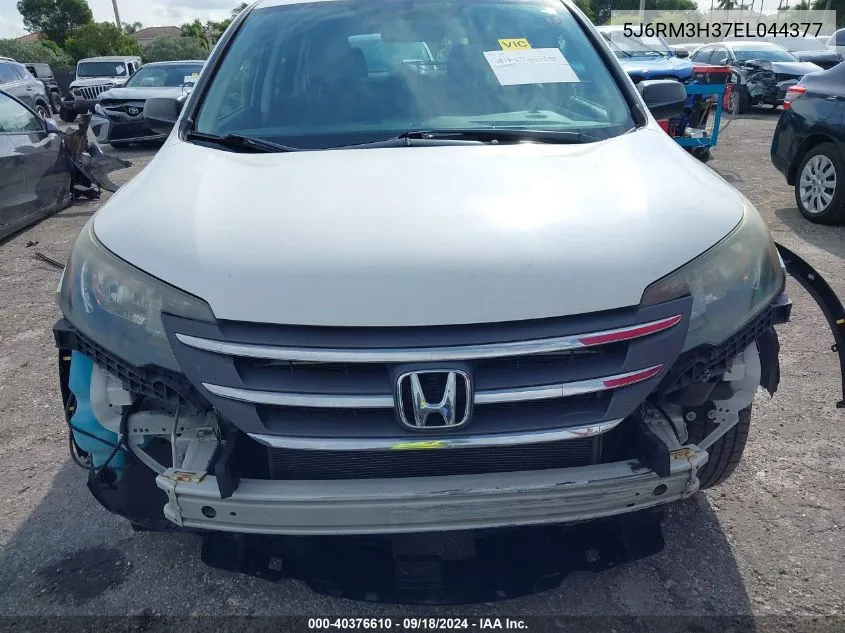 2014 Honda Cr-V Lx VIN: 5J6RM3H37EL044377 Lot: 40376610