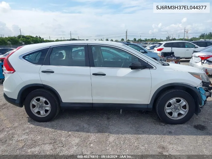 2014 Honda Cr-V Lx VIN: 5J6RM3H37EL044377 Lot: 40376610