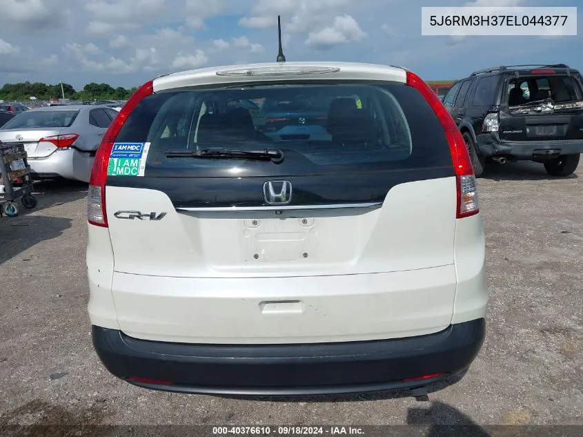 2014 Honda Cr-V Lx VIN: 5J6RM3H37EL044377 Lot: 40376610