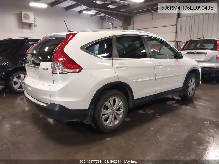 2014 Honda Cr-V Ex-L VIN: 5J6RM4H76EL090405 Lot: 40377739