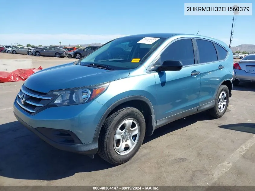 2HKRM3H32EH560379 2014 Honda Cr-V Lx