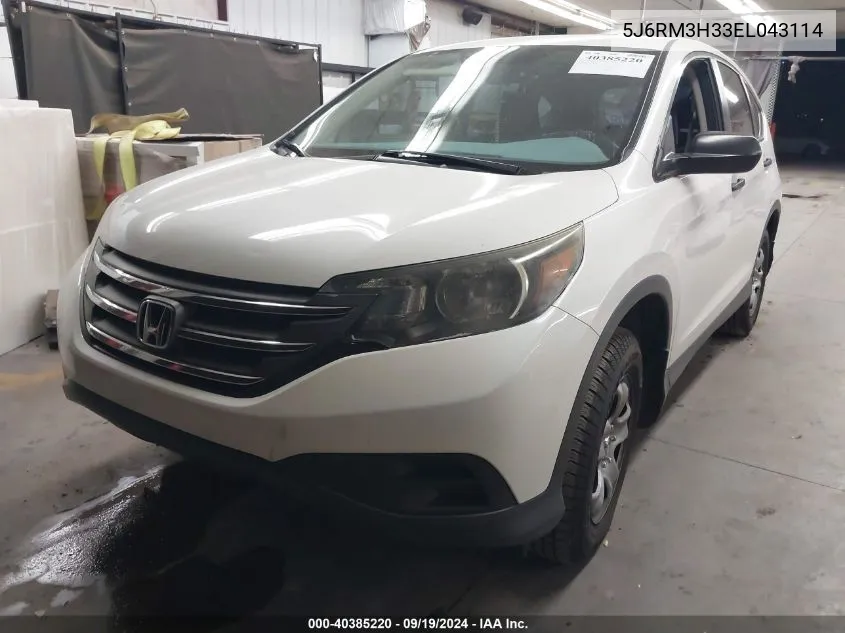 5J6RM3H33EL043114 2014 Honda Cr-V Lx