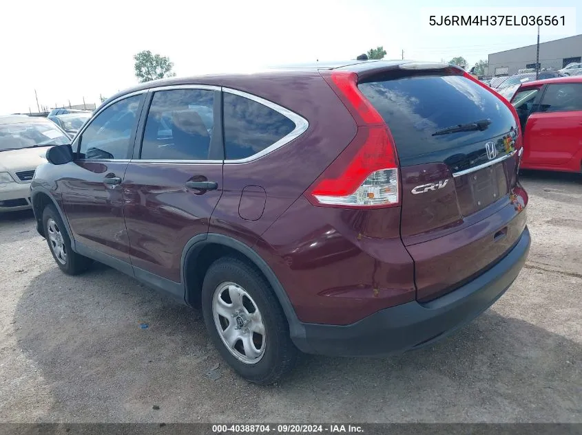 5J6RM4H37EL036561 2014 Honda Cr-V Lx