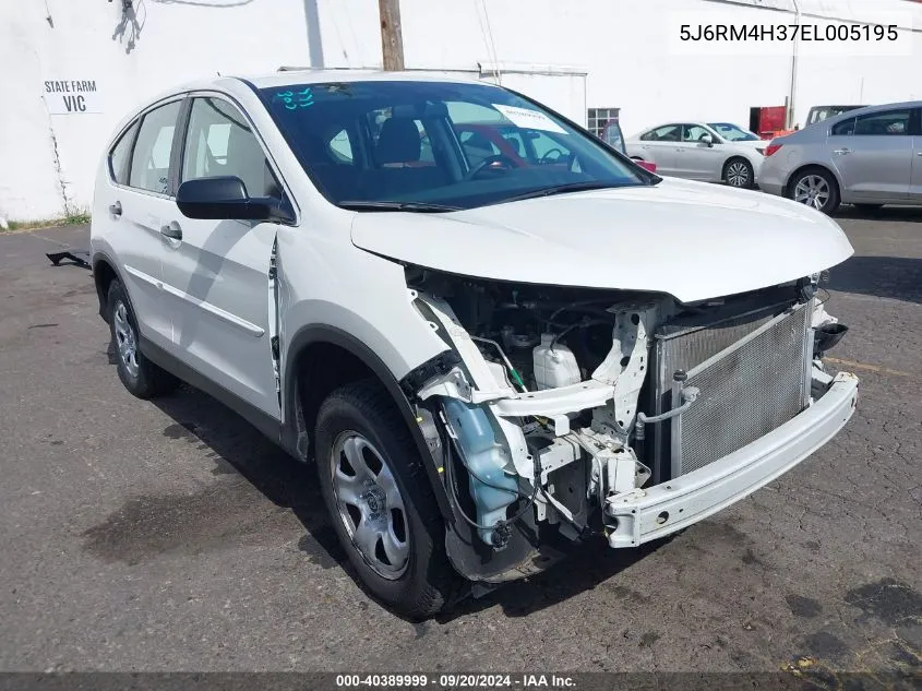 5J6RM4H37EL005195 2014 Honda Cr-V Lx