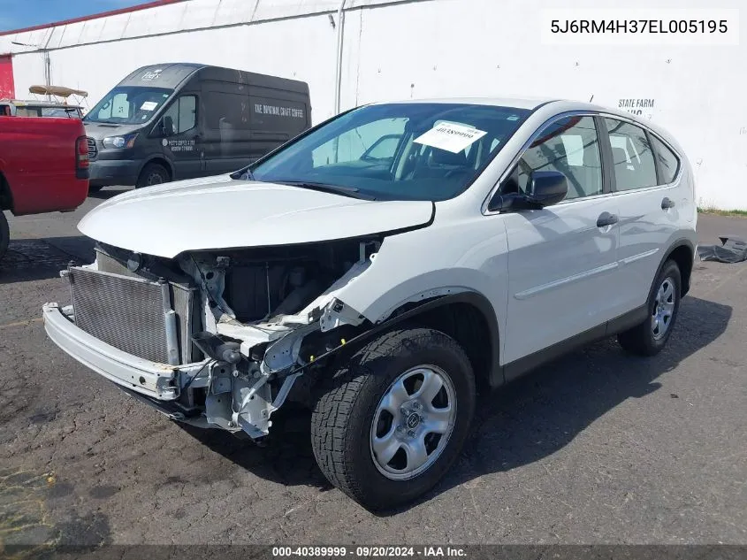 5J6RM4H37EL005195 2014 Honda Cr-V Lx