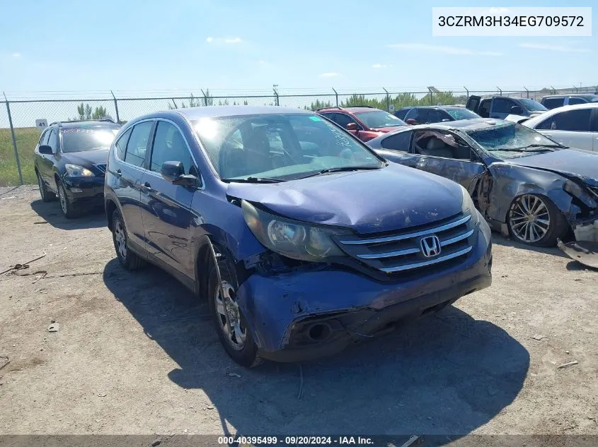 2014 Honda Cr-V Lx VIN: 3CZRM3H34EG709572 Lot: 40395499