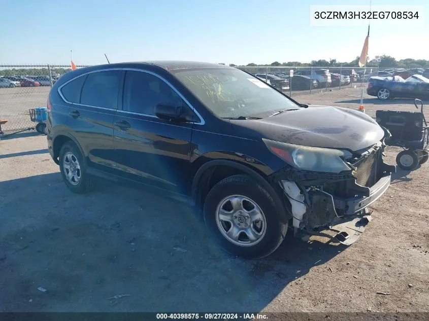 3CZRM3H32EG708534 2014 Honda Cr-V Lx