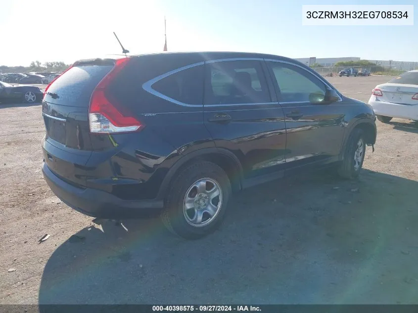 3CZRM3H32EG708534 2014 Honda Cr-V Lx