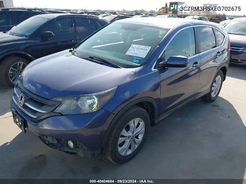 2014 Honda Cr-V Ex VIN: 3CZRM3H5XEG702675 Lot: 40404684