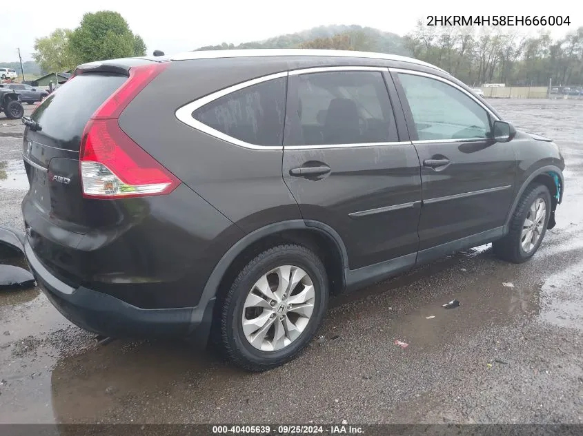 2HKRM4H58EH666004 2014 Honda Cr-V Ex