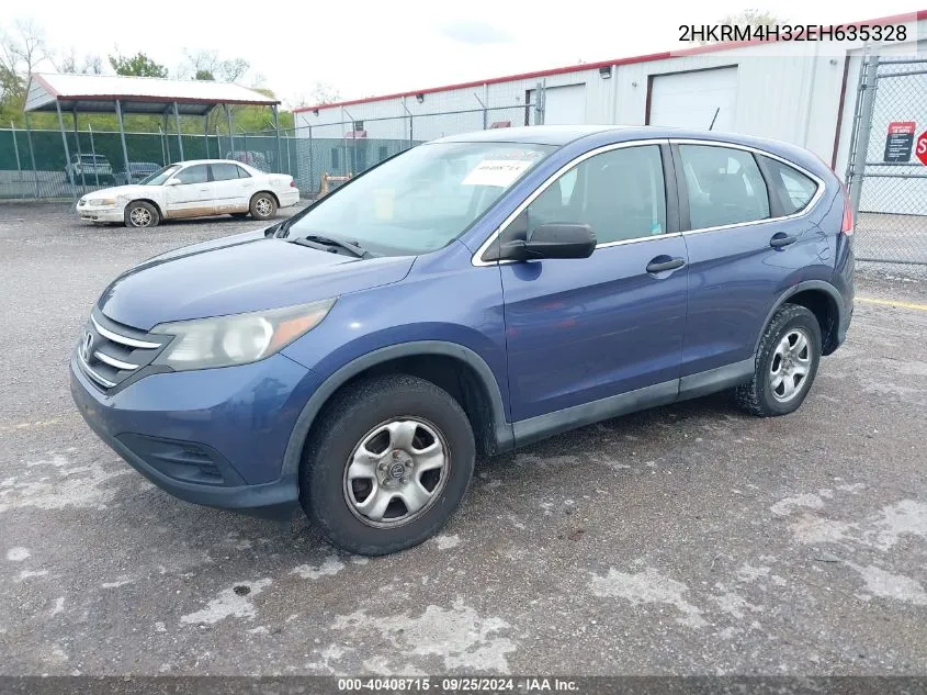 2HKRM4H32EH635328 2014 Honda Cr-V Lx