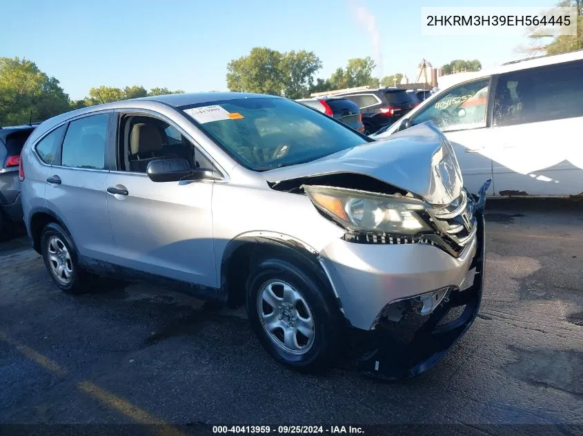 2014 Honda Cr-V Lx VIN: 2HKRM3H39EH564445 Lot: 40413959