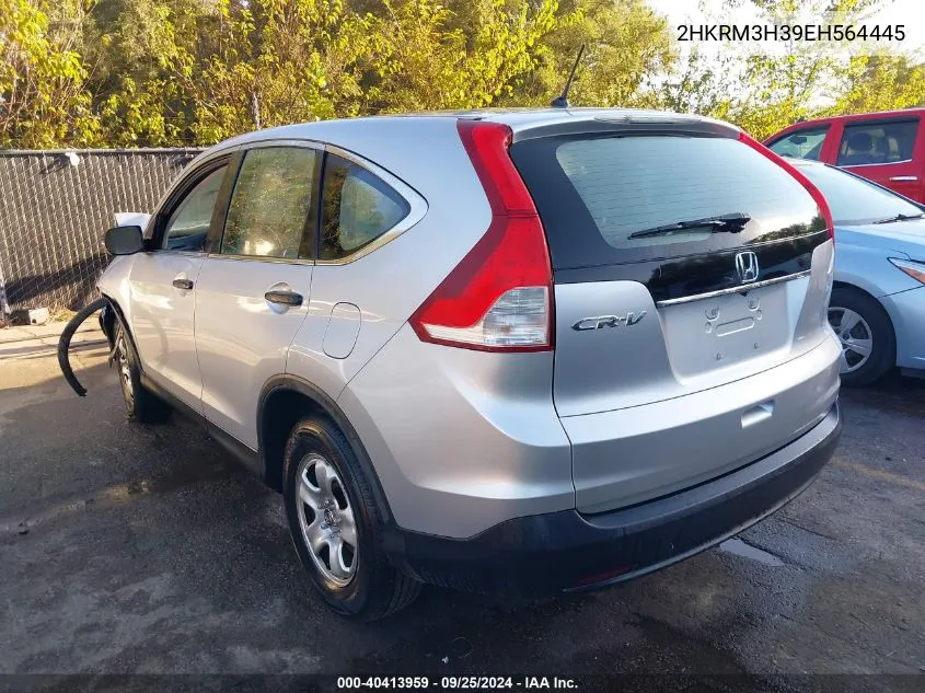 2014 Honda Cr-V Lx VIN: 2HKRM3H39EH564445 Lot: 40413959