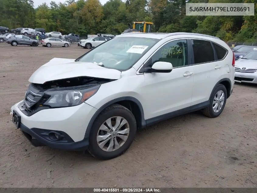 5J6RM4H79EL028691 2014 Honda Cr-V Ex-L