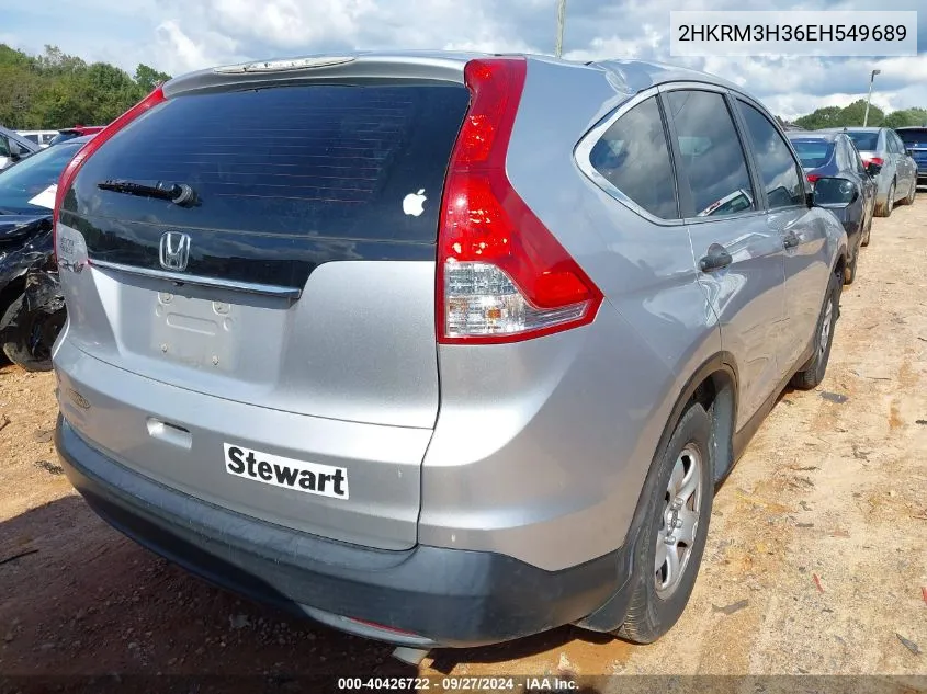 2HKRM3H36EH549689 2014 Honda Cr-V Lx