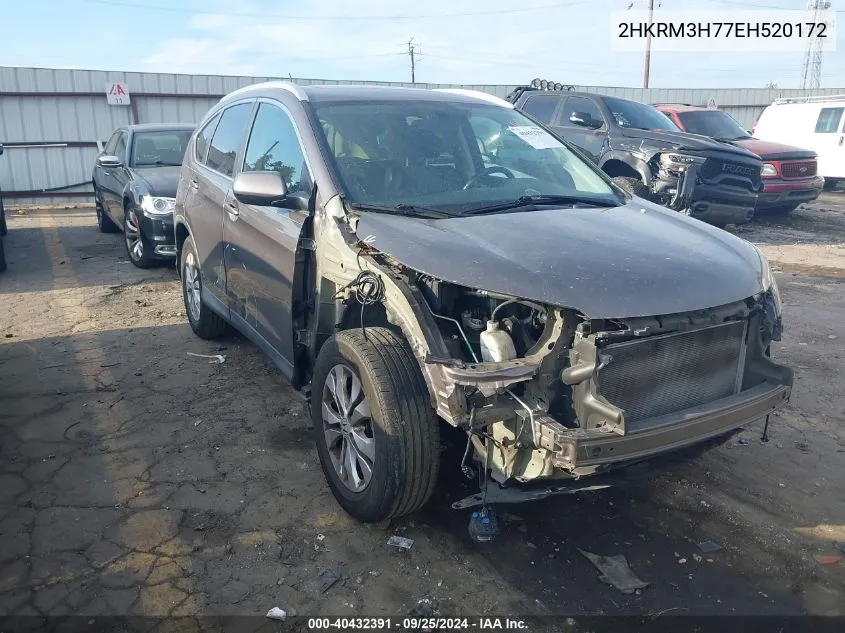 2HKRM3H77EH520172 2014 Honda Cr-V Ex-L