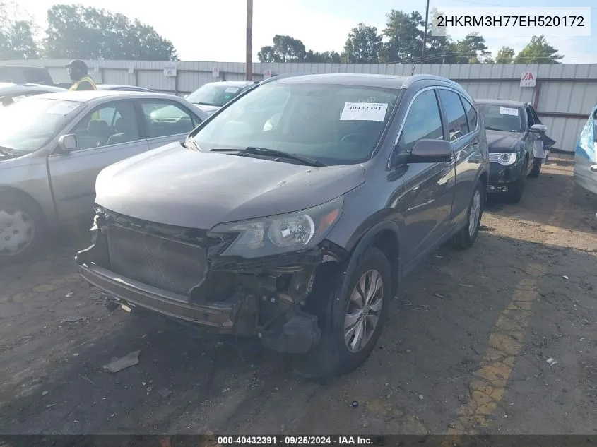 2HKRM3H77EH520172 2014 Honda Cr-V Ex-L