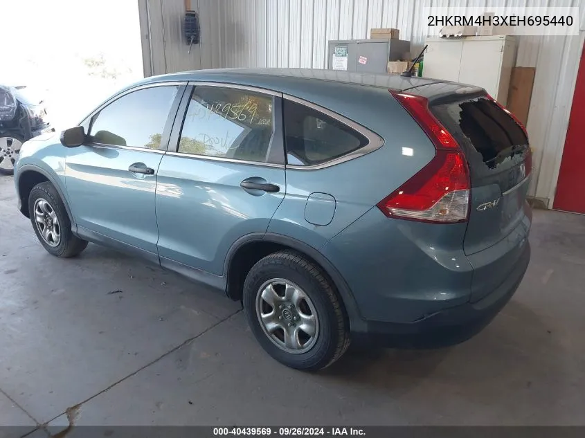 2014 Honda Cr-V Lx VIN: 2HKRM4H3XEH695440 Lot: 40439569