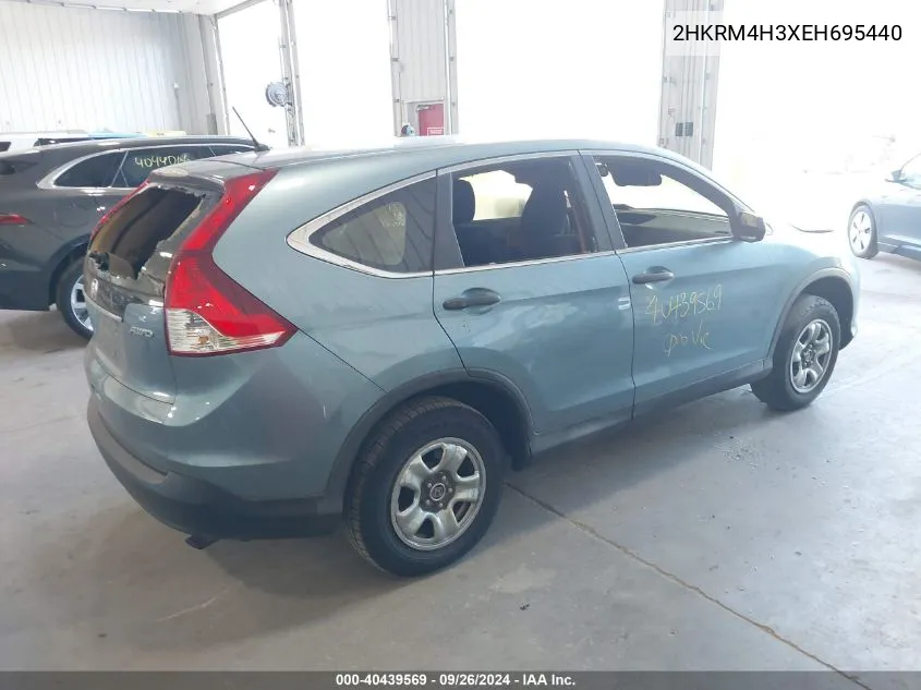 2014 Honda Cr-V Lx VIN: 2HKRM4H3XEH695440 Lot: 40439569