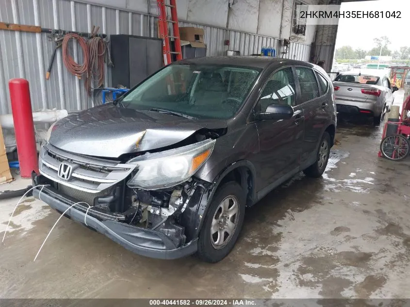 2HKRM4H35EH681042 2014 Honda Cr-V Lx