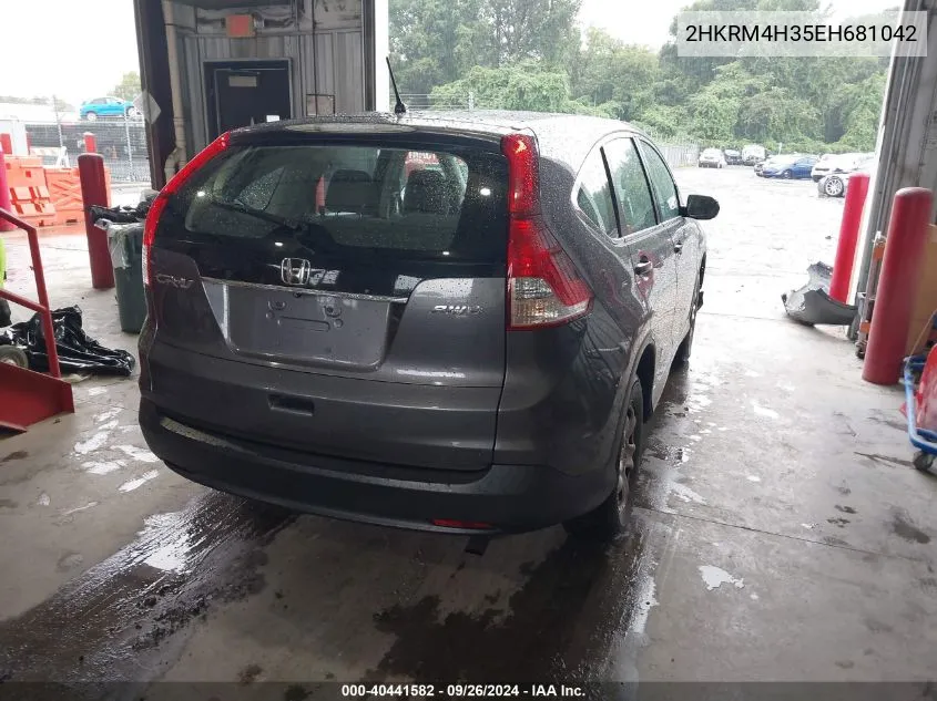 2HKRM4H35EH681042 2014 Honda Cr-V Lx