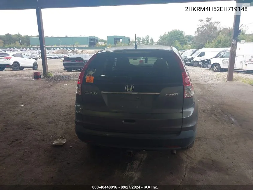 2HKRM4H52EH719148 2014 Honda Cr-V Ex