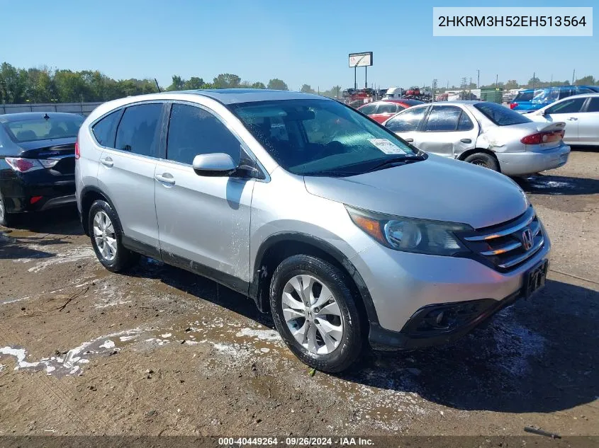 2014 Honda Cr-V Ex VIN: 2HKRM3H52EH513564 Lot: 40449264