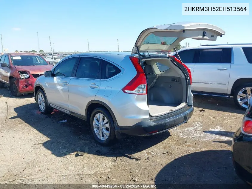 2014 Honda Cr-V Ex VIN: 2HKRM3H52EH513564 Lot: 40449264