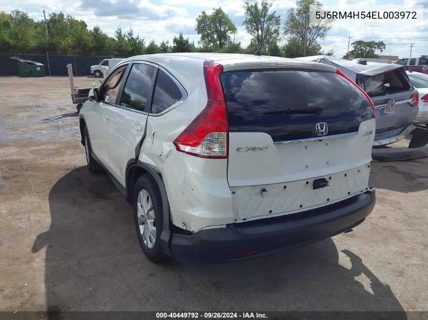 2014 Honda Cr-V Ex VIN: 5J6RM4H54EL003972 Lot: 40449792