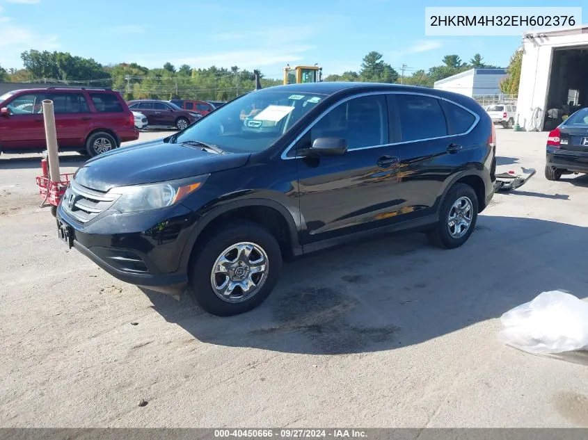 2HKRM4H32EH602376 2014 Honda Cr-V Lx