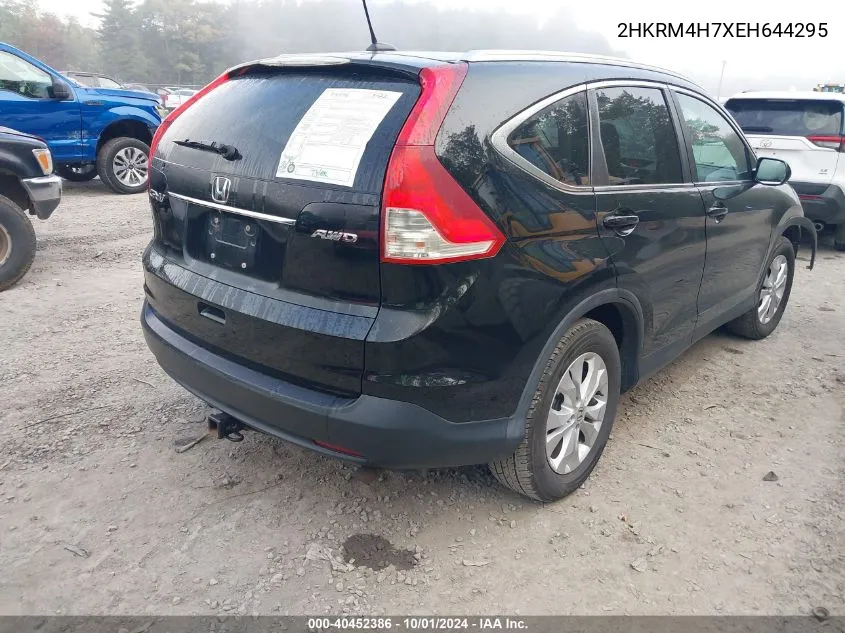 2014 Honda Cr-V Exl VIN: 2HKRM4H7XEH644295 Lot: 40452386