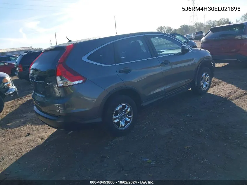 5J6RM4H30EL021898 2014 Honda Cr-V Lx