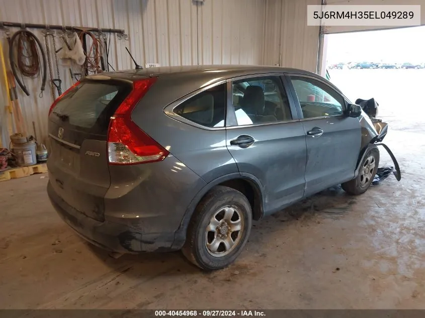 5J6RM4H35EL049289 2014 Honda Cr-V Lx