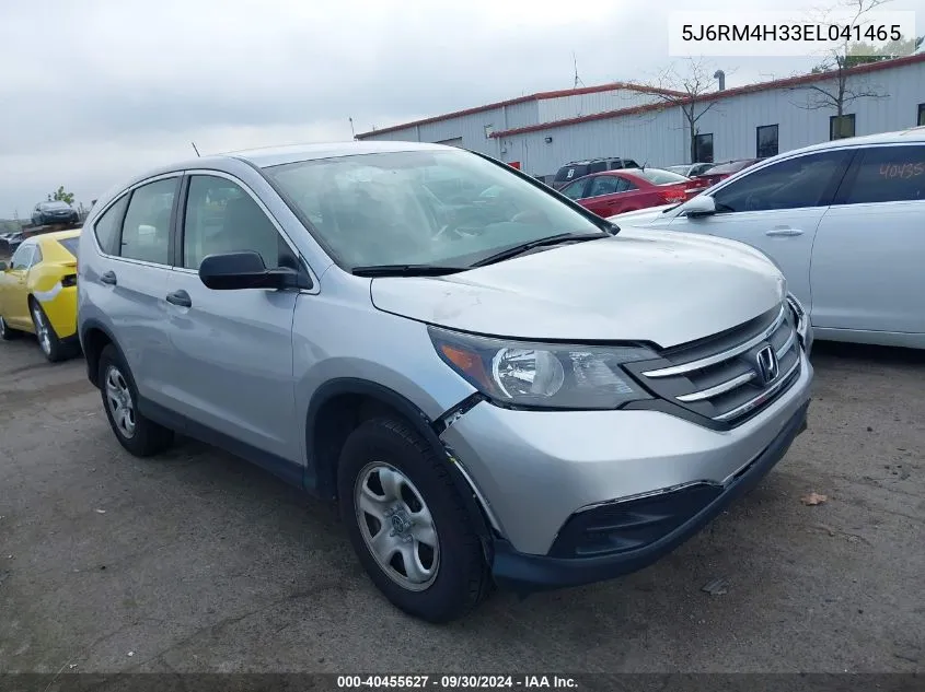 2014 Honda Cr-V Lx VIN: 5J6RM4H33EL041465 Lot: 40455627