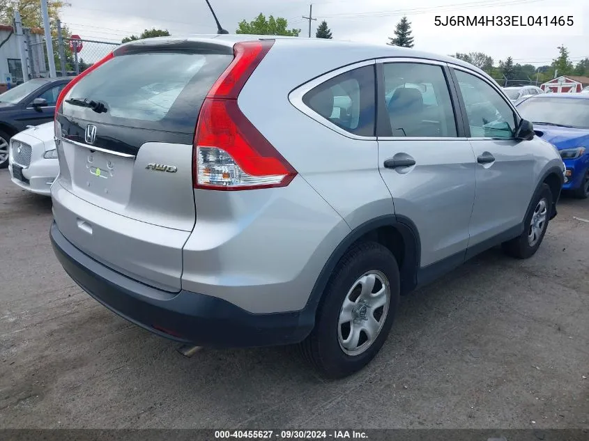 5J6RM4H33EL041465 2014 Honda Cr-V Lx