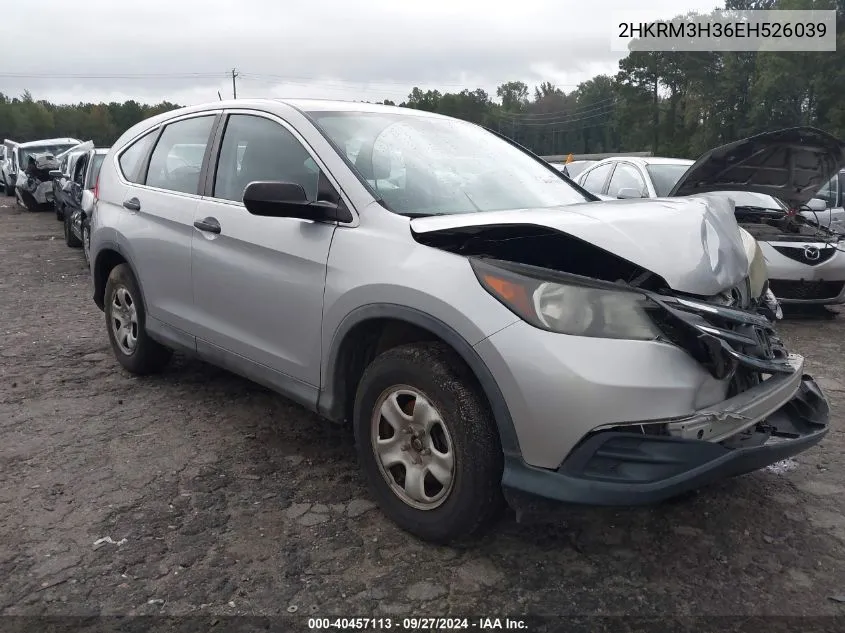 2014 Honda Cr-V Lx VIN: 2HKRM3H36EH526039 Lot: 40457113