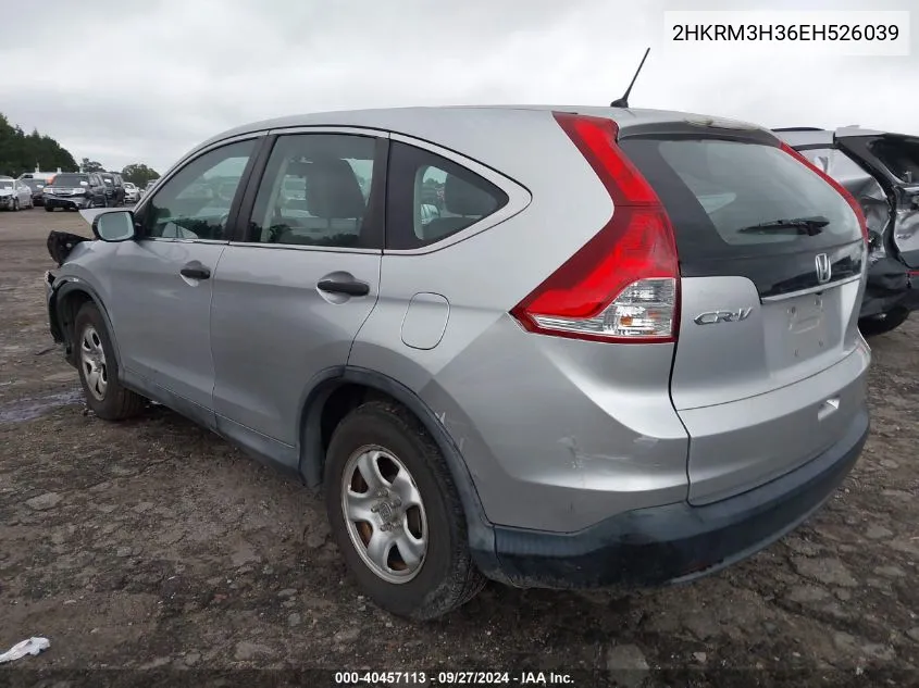 2HKRM3H36EH526039 2014 Honda Cr-V Lx