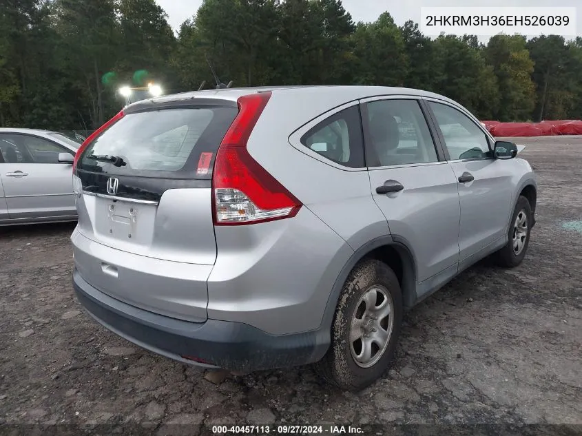 2HKRM3H36EH526039 2014 Honda Cr-V Lx