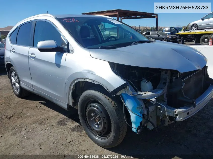 2HKRM3H76EH528733 2014 Honda Cr-V Ex-L