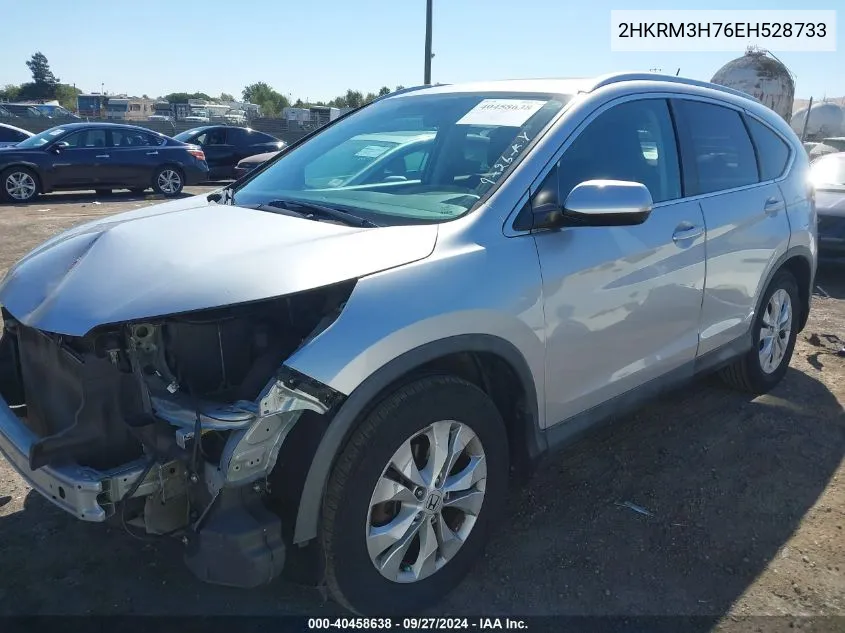 2HKRM3H76EH528733 2014 Honda Cr-V Ex-L