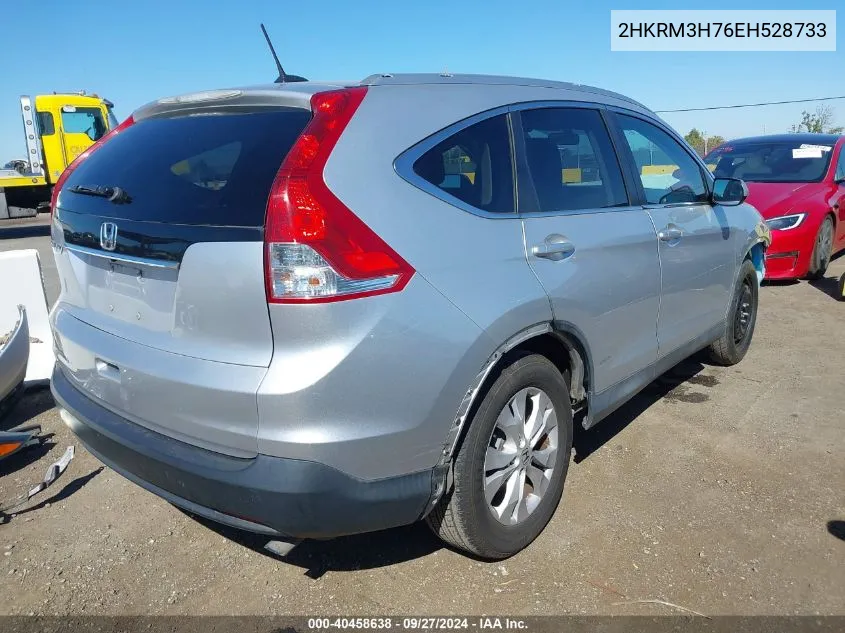 2HKRM3H76EH528733 2014 Honda Cr-V Ex-L