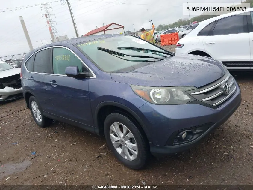 5J6RM4H54EL006533 2014 Honda Cr-V Ex