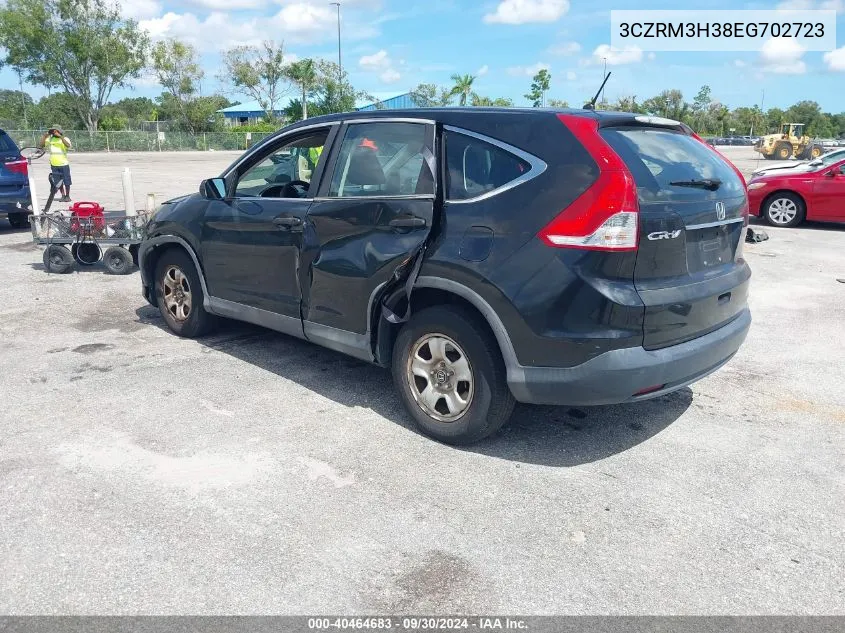 2014 Honda Cr-V Lx VIN: 3CZRM3H38EG702723 Lot: 40464683